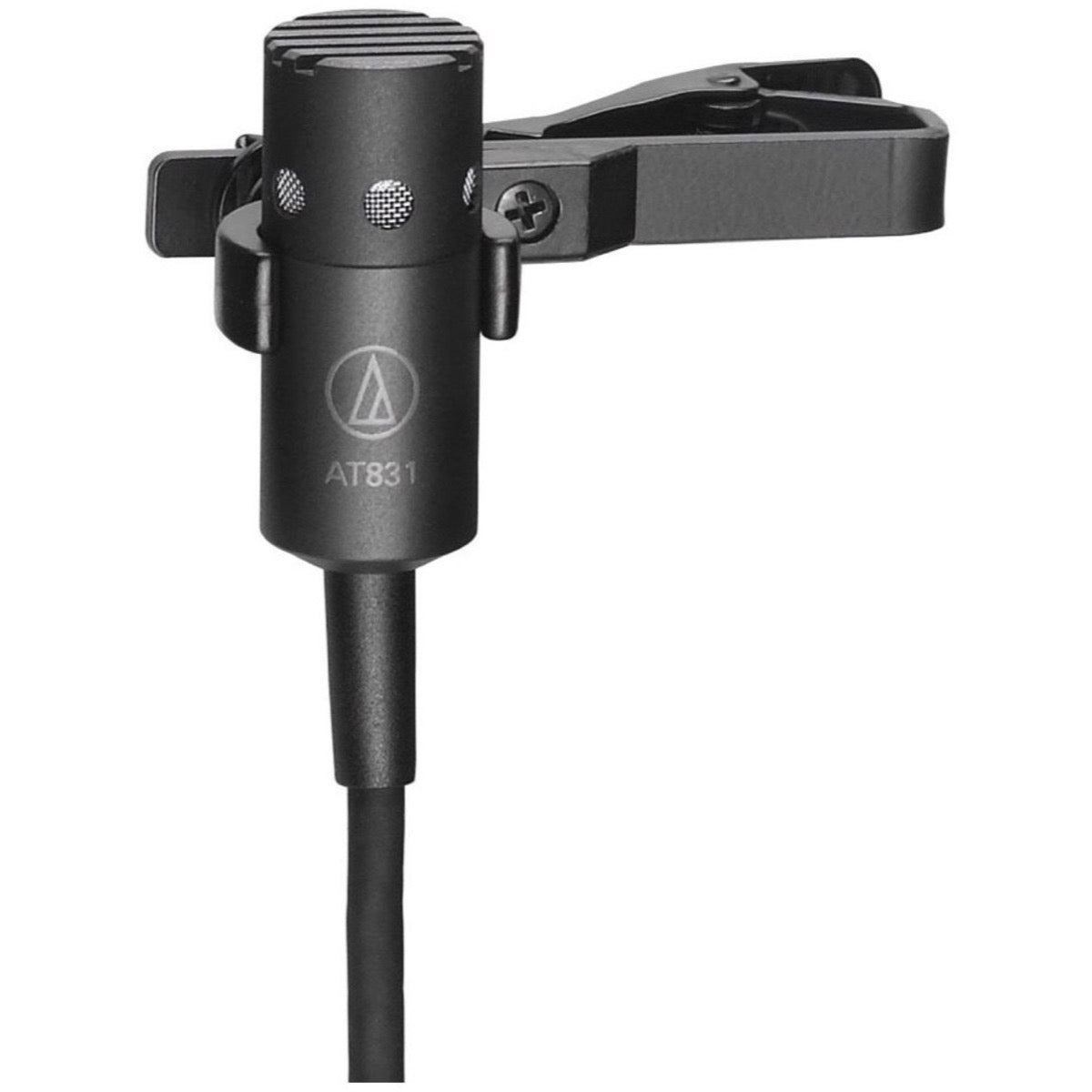 Audio-Technica AT831cH Black Cardioid Lavalier Microphone