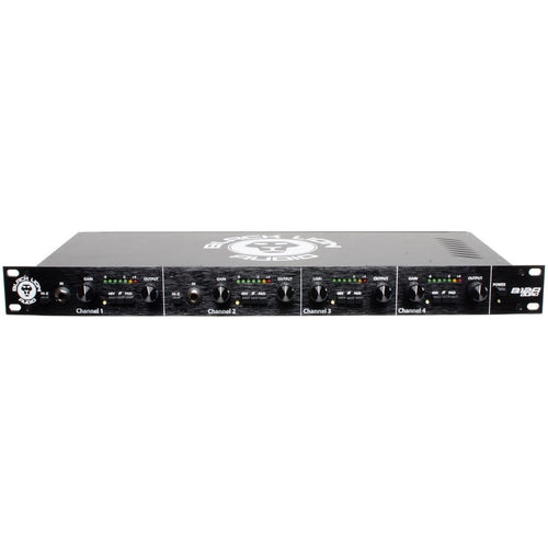 Black Lion Audio B12A Quad 4-Channel Microphone Preamplifier