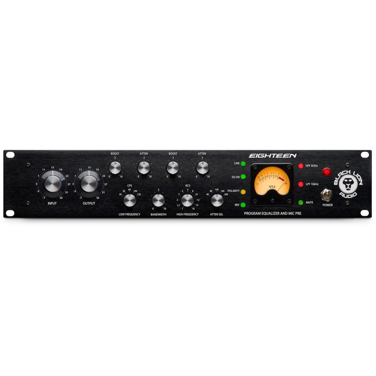 Black Lion Audio Eighteen Microphone Preamplifier/EQ Channel Strip