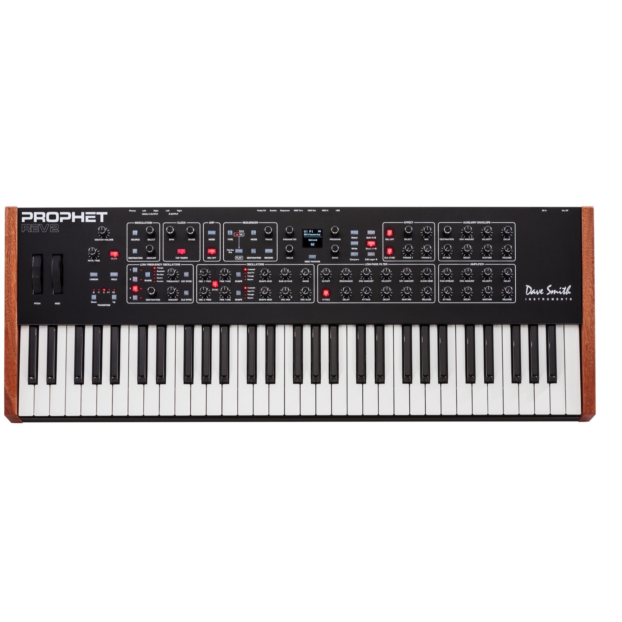 Dave Smith Prophet Rev2 16-Voice Analog Synthesizer Keyboard