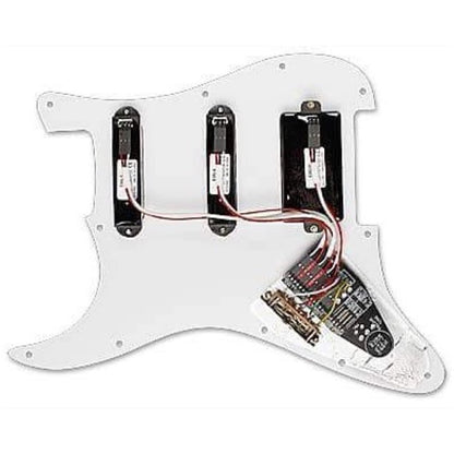 EMG KH20 Kirk Hammett Active Wired Pickguard, Pearl White with Black Knobs