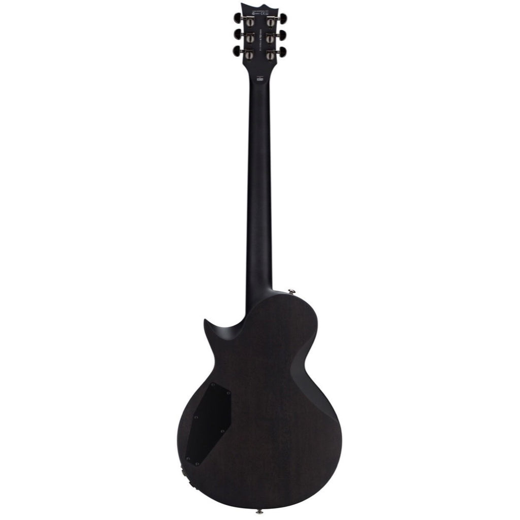 ESP LTD Ben Burnley BB600 Baritone Electric Guitar, Satin Black Sunburst