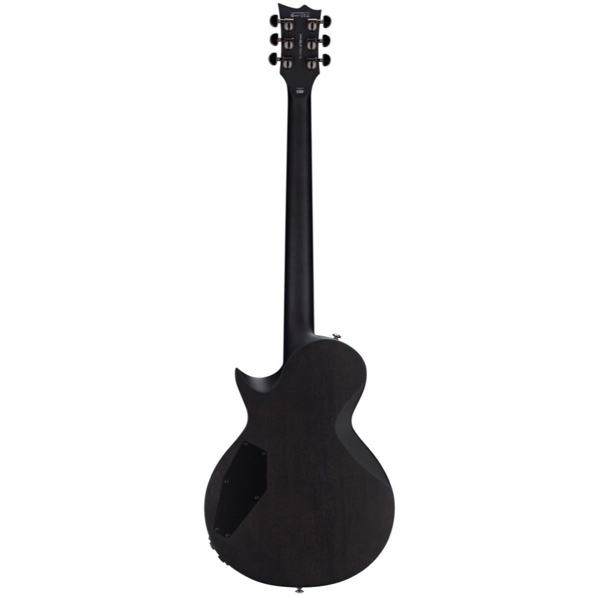 ESP LTD Ben Burnley BB600 Baritone Electric Guitar, Satin Black Sunburst