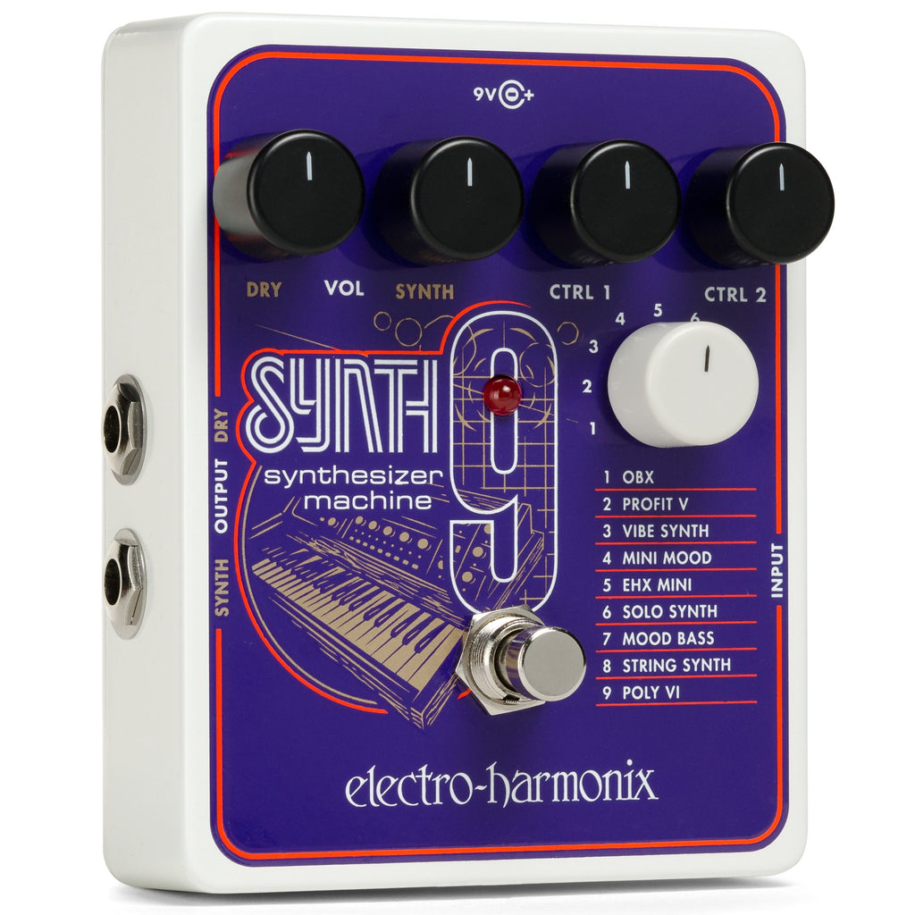 Electro-Harmonix SYNTH9 Synthesizer Machine Pedal
