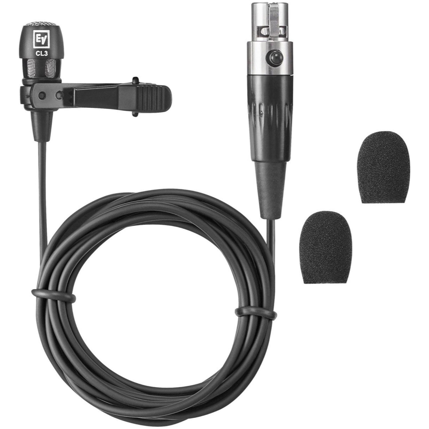 Electro-Voice RE3-BPCL Wireless Cardioid Lavalier Microphone System, Band 6M (653-663 MHz)