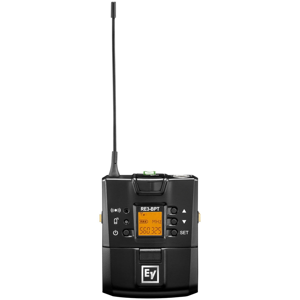 Electro-Voice RE3-BPOL Wireless Omnidirectional Lavalier Microphone System, Band 6M (653-663 MHz)