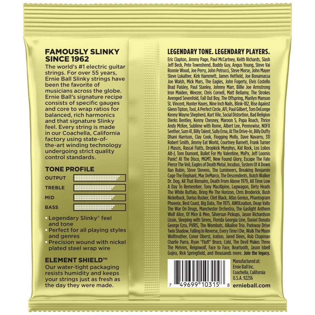Ernie Ball 2214 Mammoth Slinky Electric Guitar Strings