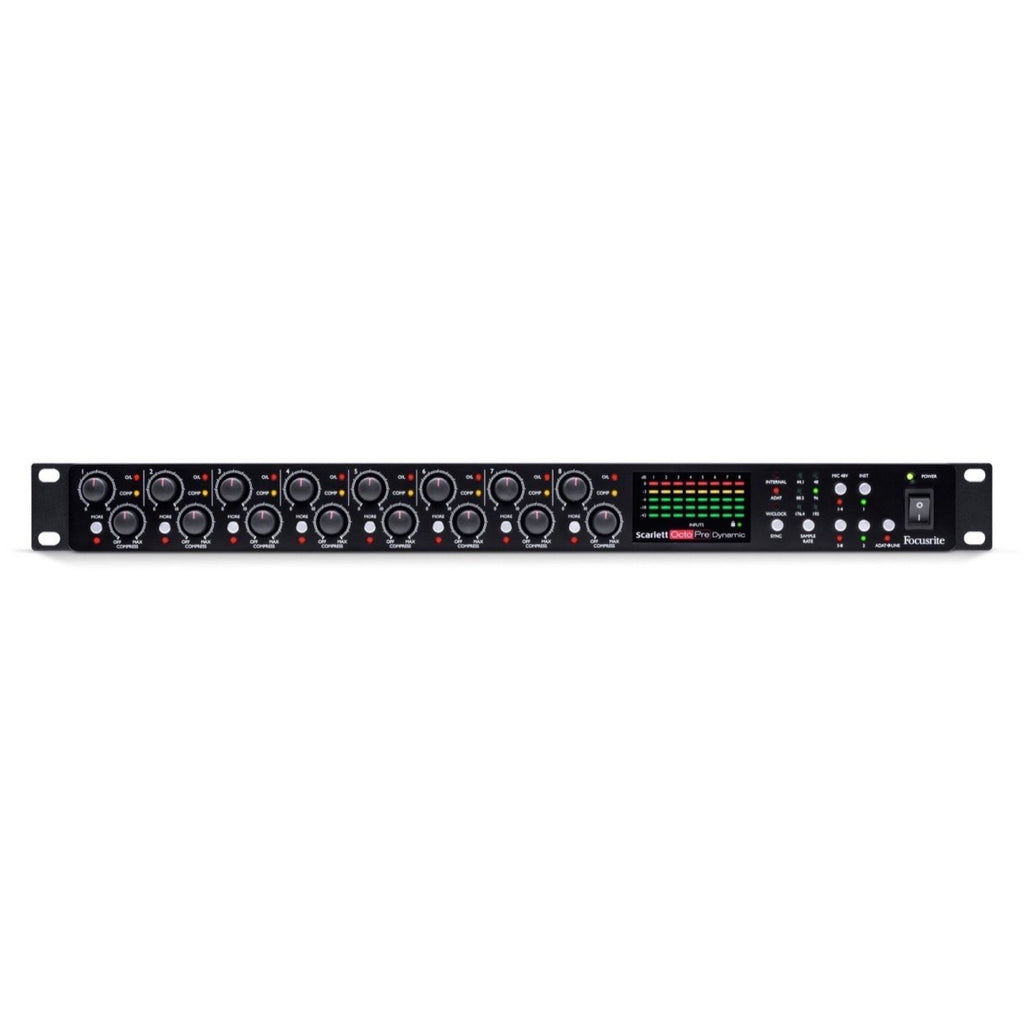 Focusrite Scarlett OctoPre Dynamic Microphone Preamplifier