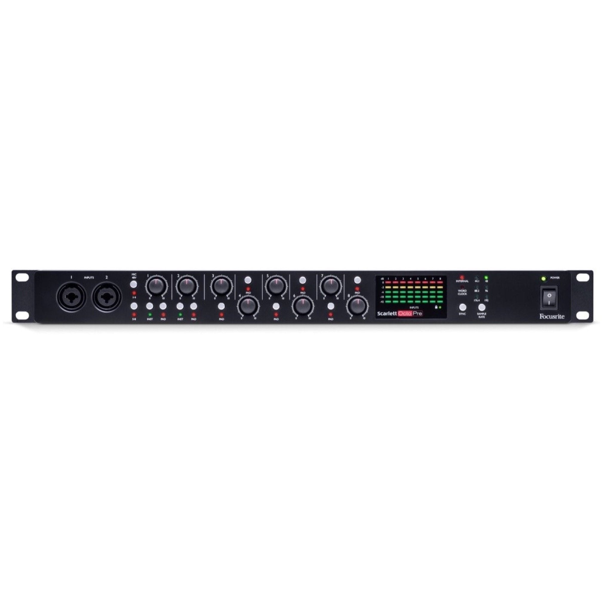 Focusrite Scarlett OctoPre Multi-channel Microphone Preamplifier
