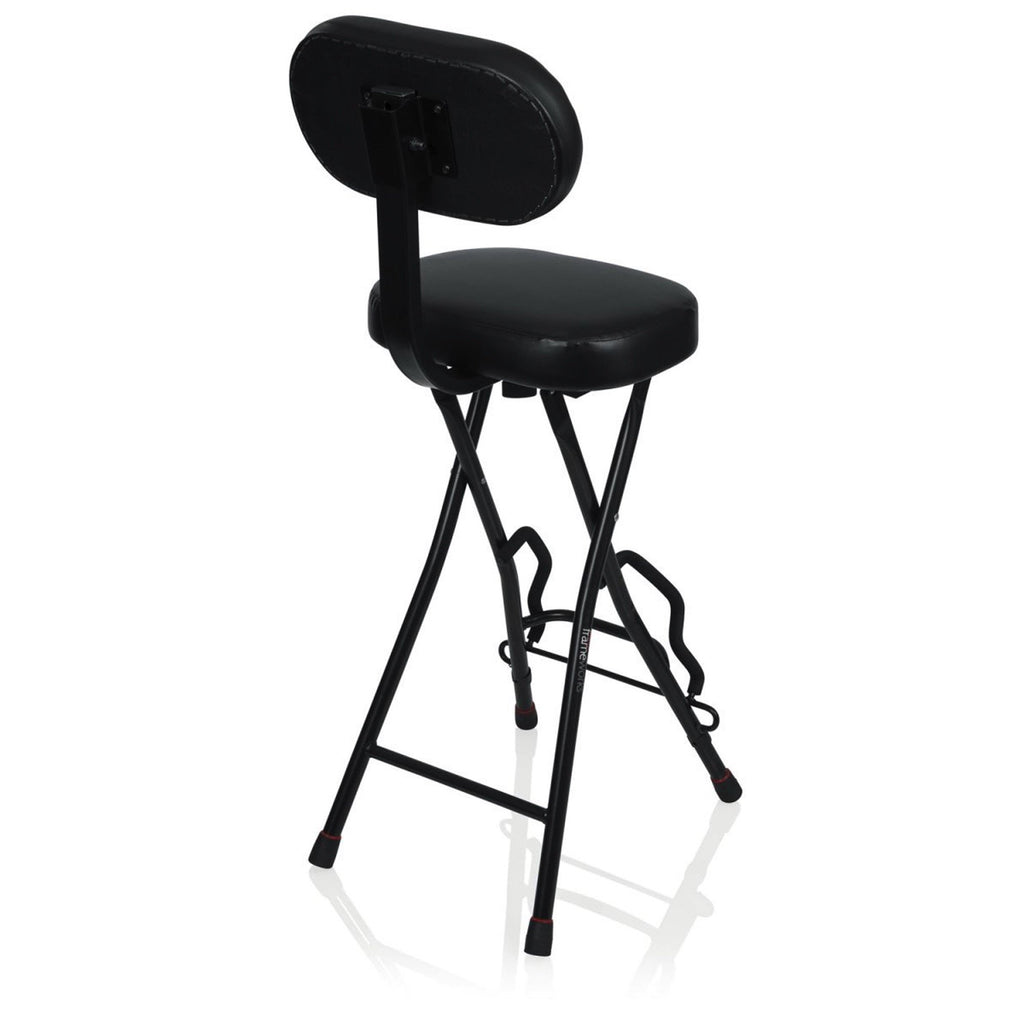 Gator Frameworks Combination Guitar Performance Seat and Single Guitar Stand