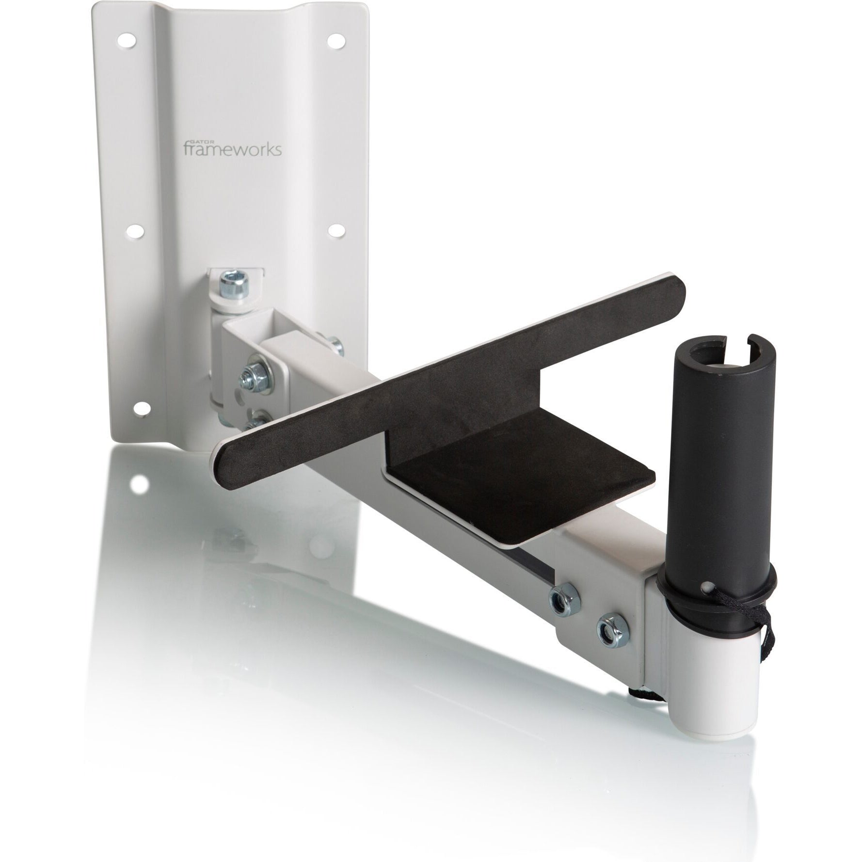 Gator GFW-SPK-WM100 Wall Mount Speaker Stands, Pair , White