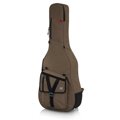 Gator Transit Series Acoustic Guitar Gig Bag, Tan