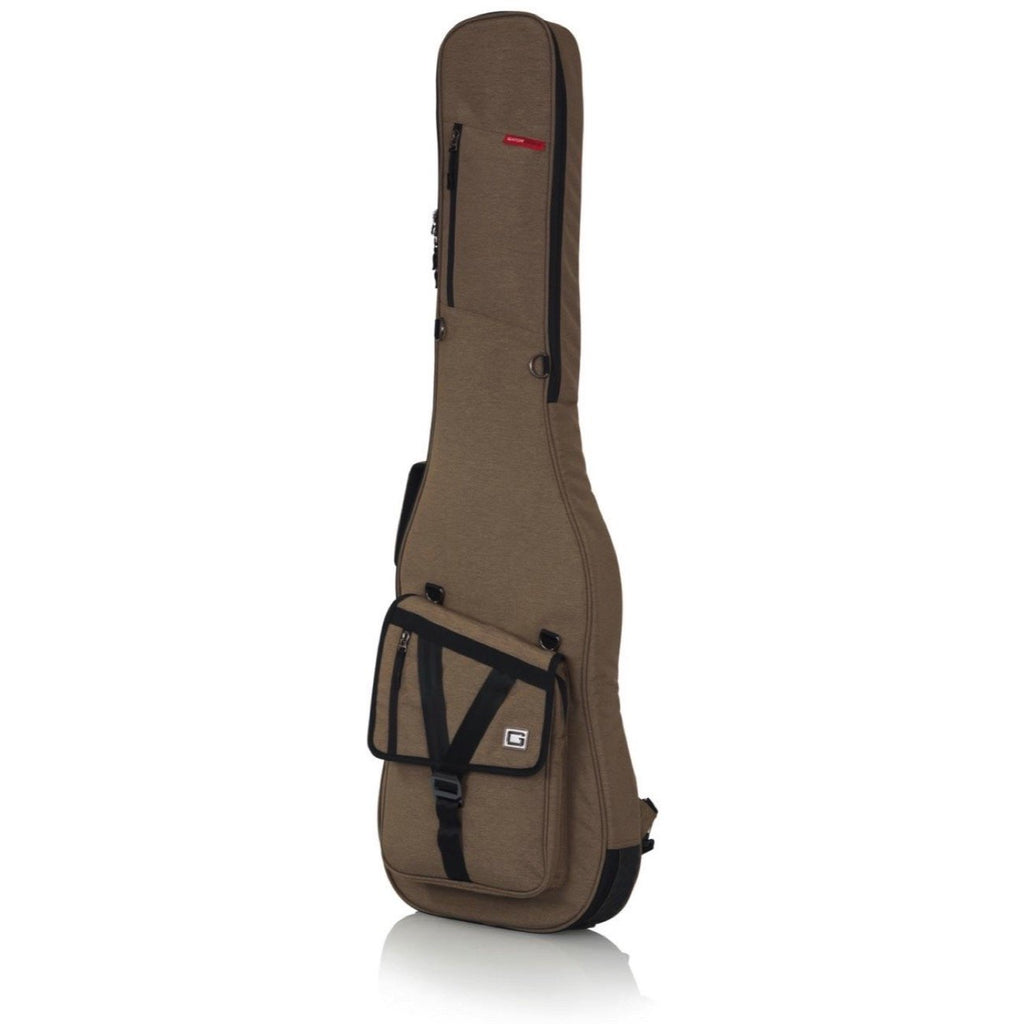 Gator Transit Series Electric Bass Guitar Gig Bag, Tan