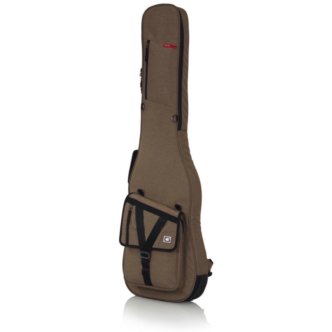 Gator Transit Series Electric Bass Guitar Gig Bag, Tan