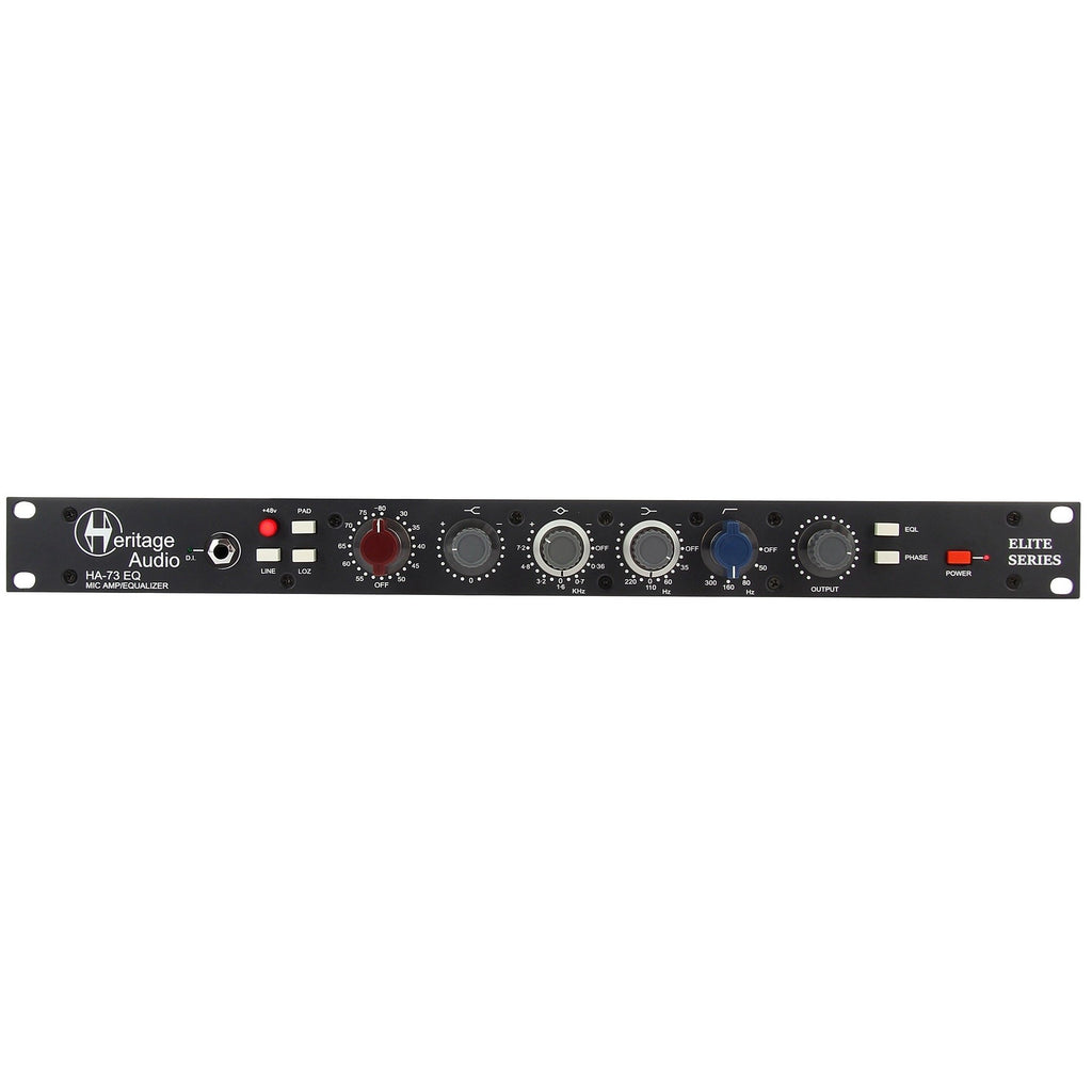Heritage Audio HA73EQ Elite Series Microphone Preamplifier with Equalizer