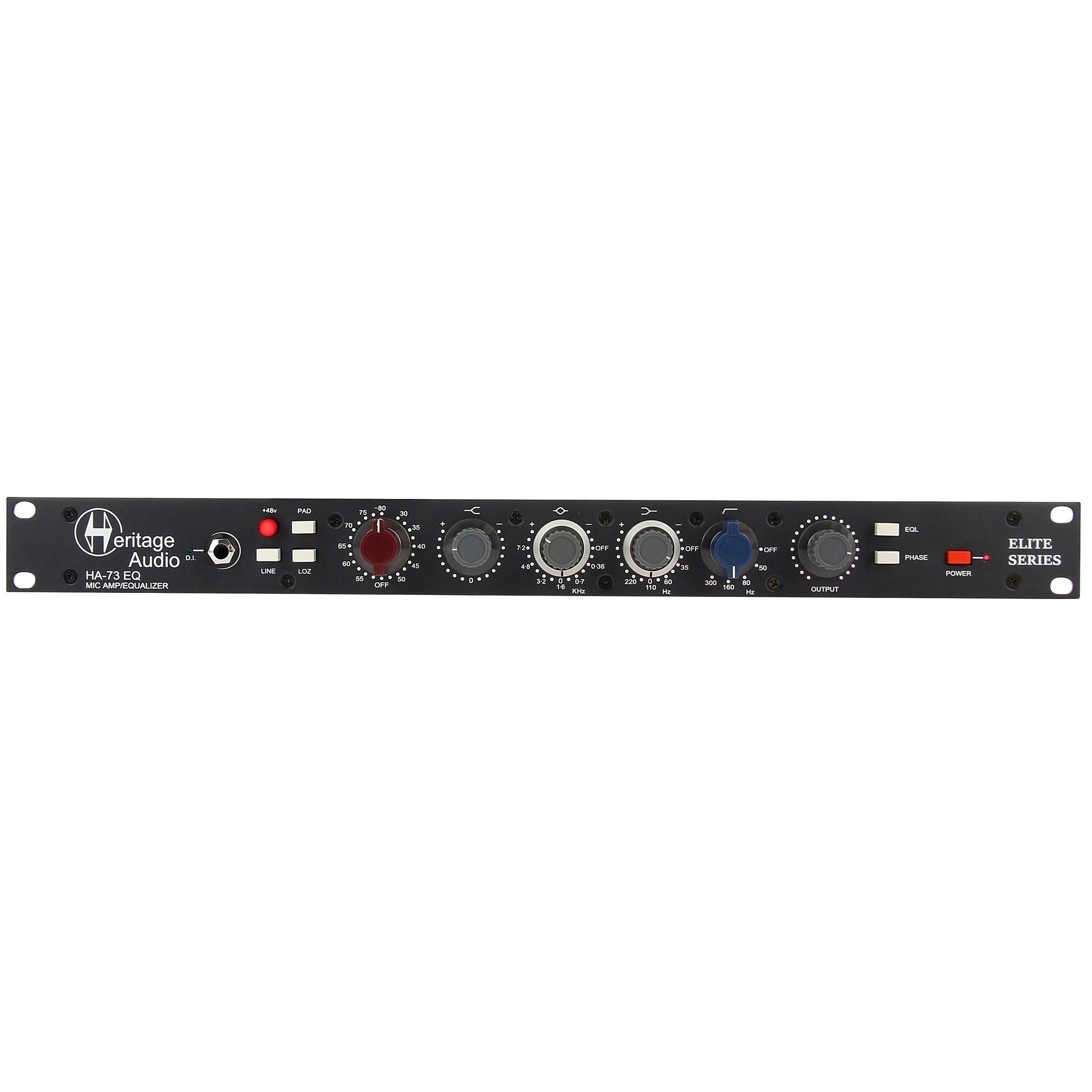 Heritage Audio HA73EQ Elite Series Microphone Preamplifier with Equalizer