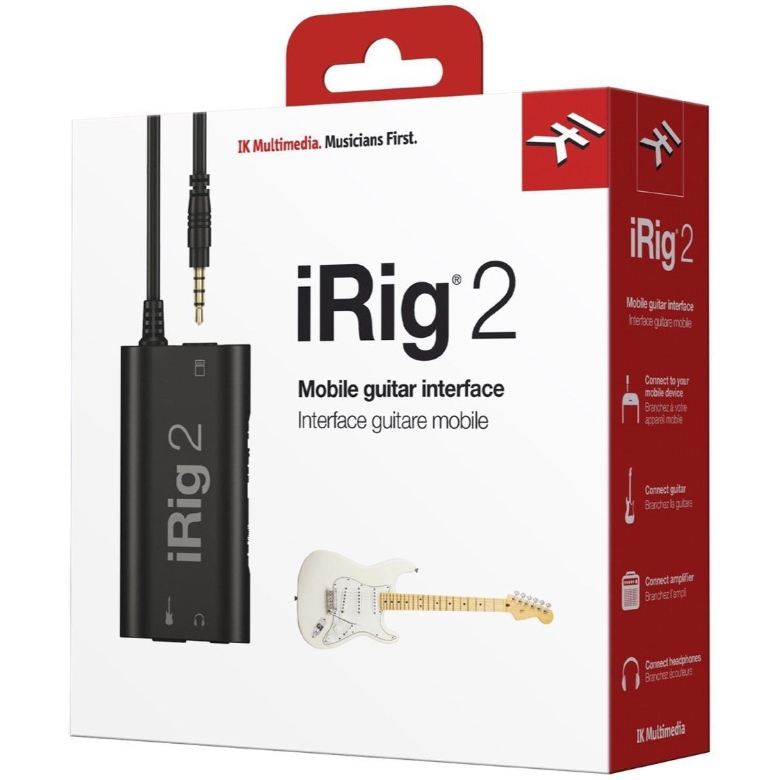 IK Multimedia iRig 2 Interface for iOS/Mac/Android
