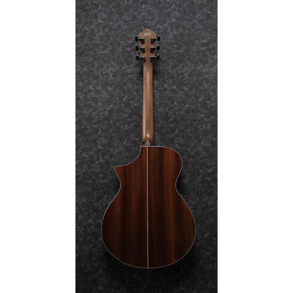 Ibanez AEWC32 Acoustic-Electric Guitar, Amber Sunset