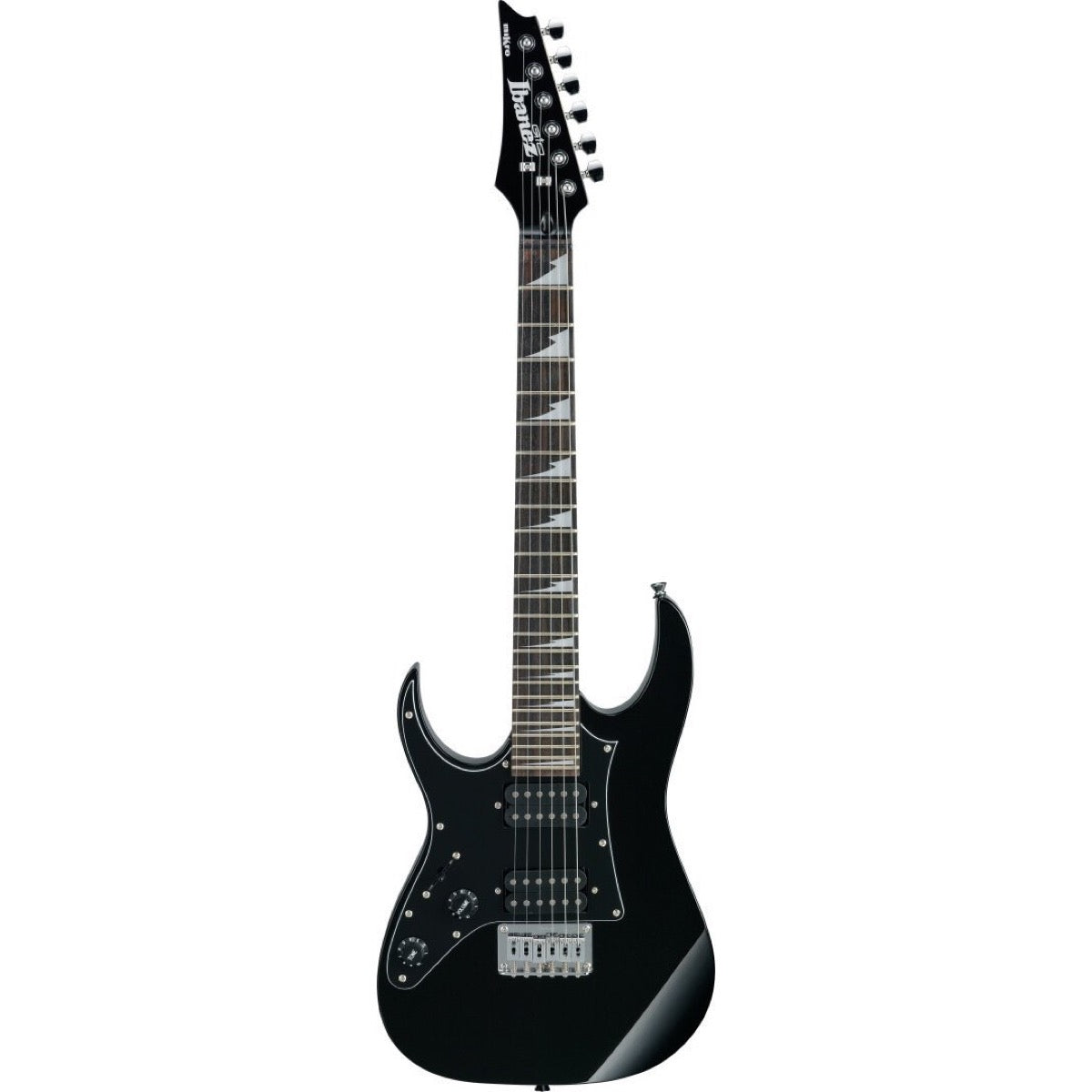 Ibanez GRGM21L Mikro Left-Handed Electric Guitar, Black Night