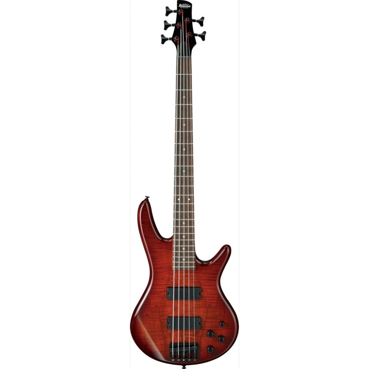 Ibanez GSR205 Electric Bass, 5-String, Charcoal Brown