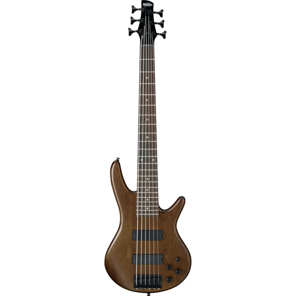 Ibanez GSR206 6-String Electric Bass, Walnut Flat