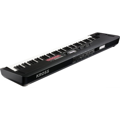 Korg KROSS 2 Keyboard Synthesizer Workstation, 88-Key, Super Matte Black