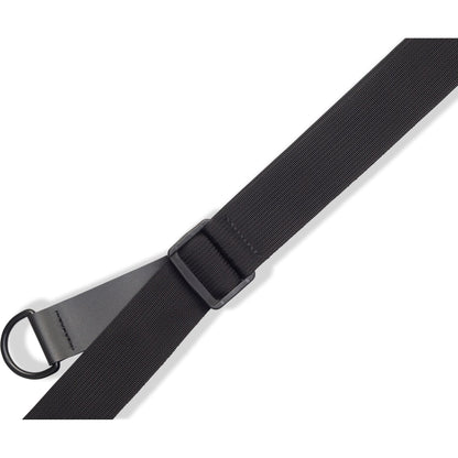 Levy's Right Height Cotton Guitar Strap, Black, MRHC-BLK