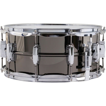 Ludwig Black Beauty Supra-Phonic Brass Snare Drum, LB416, 5x14 Inch