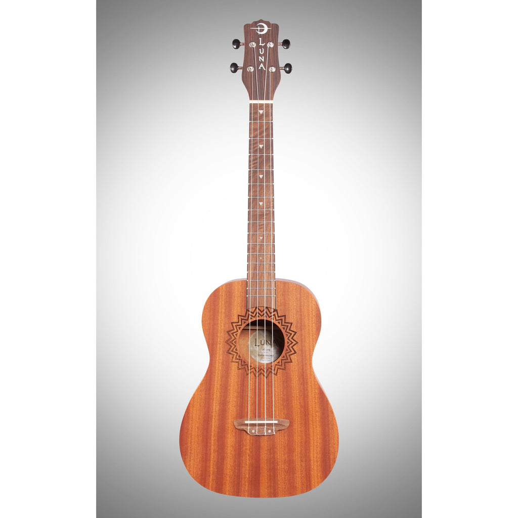 Luna Vintage Mahogany Baritone Ukulele