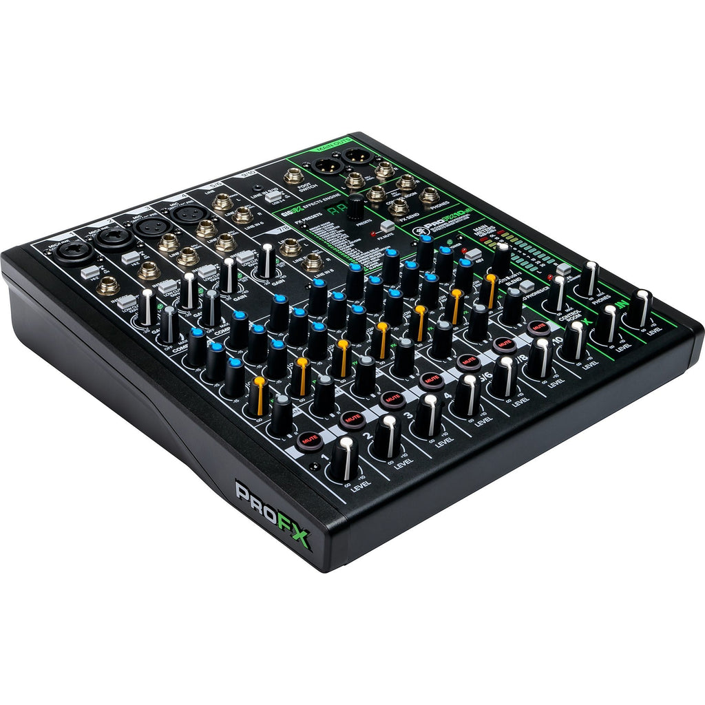 Mackie ProFX10v3 Professional USB Mixer, 10-Channel