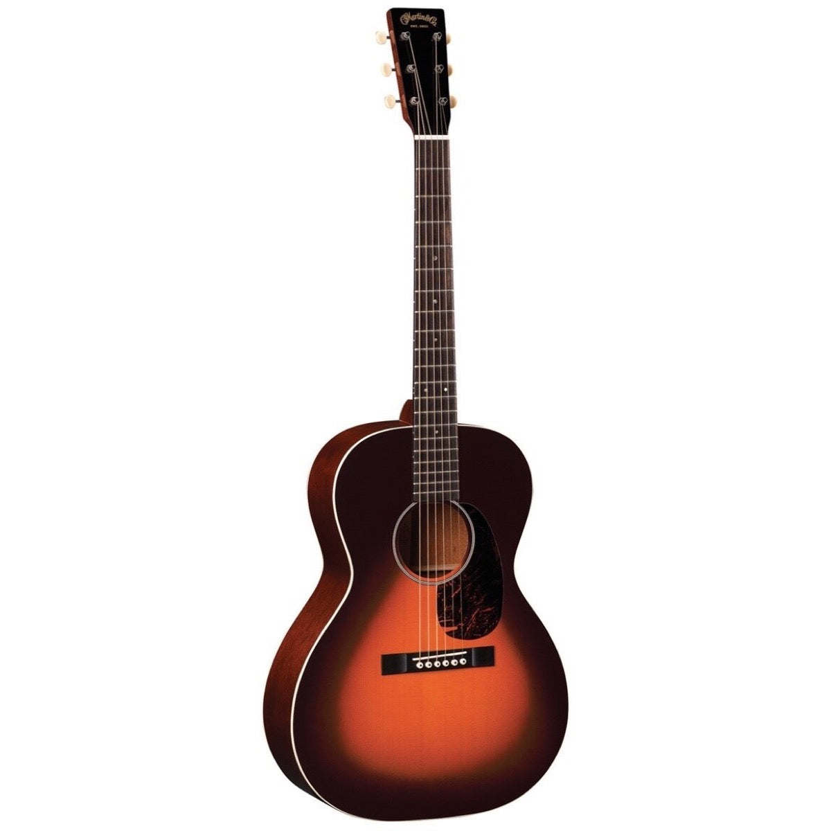 Martin CEO7 Sloped Shoulder 00 14-Fret Acoustic Guitar (with Case), Autumn Sunset Burst