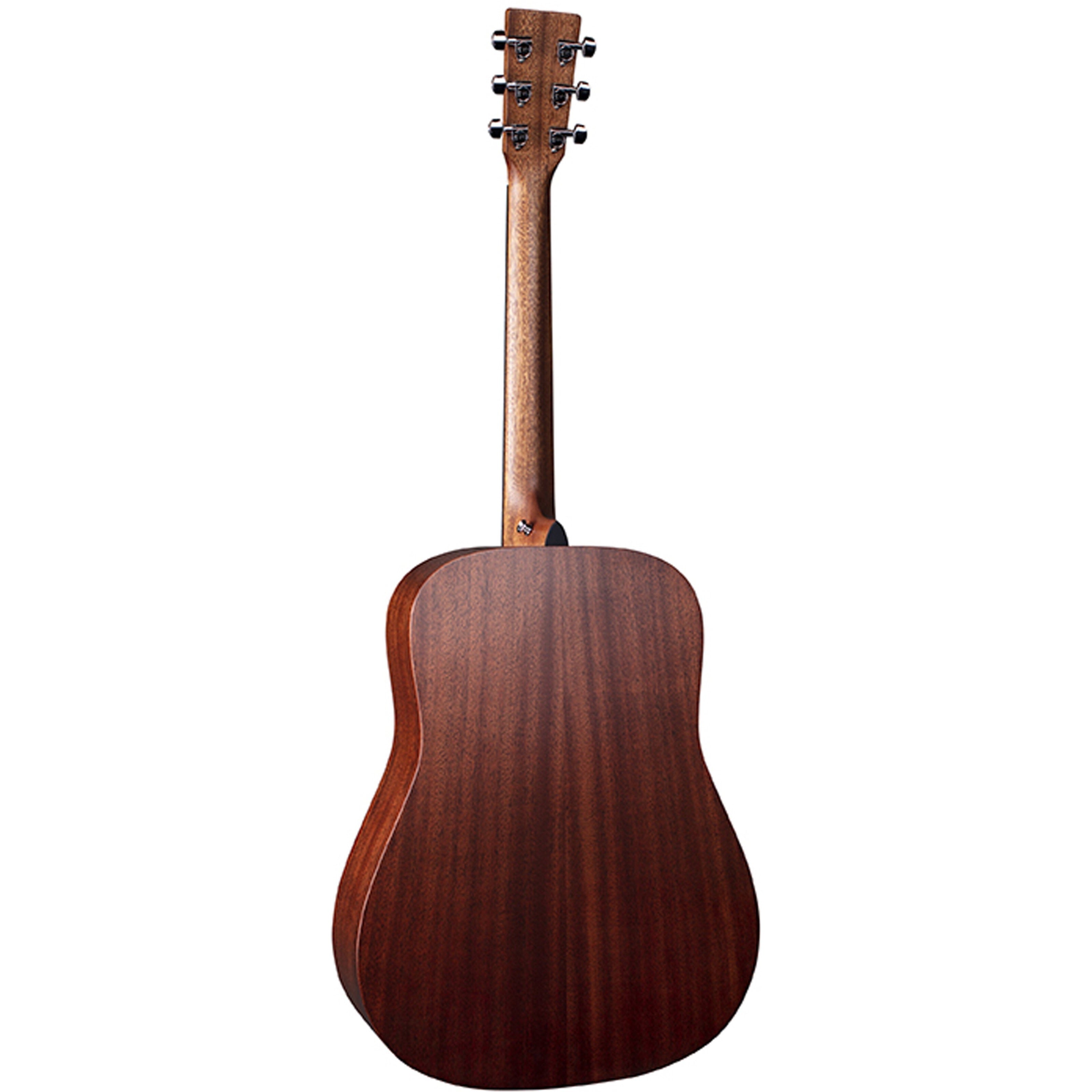 Martin D-10E Road Series Left-Handed Sapele Acoustic-Electric Guitar, Natural