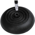 On-Stage MS7201QTR Quarter-Turn Round Base Microphone Stand, Black