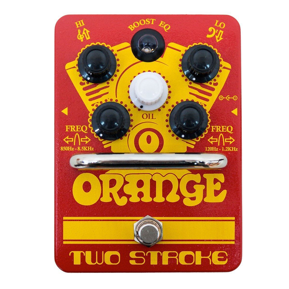 Orange Two Stroke Boost and Equalizer Guitar Pedal