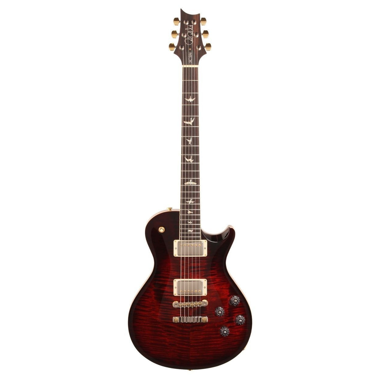 PRS Paul Reed Smith Singlecut McCarty 594 10-Top Electric Guitar (with Case), Fire Red Burst