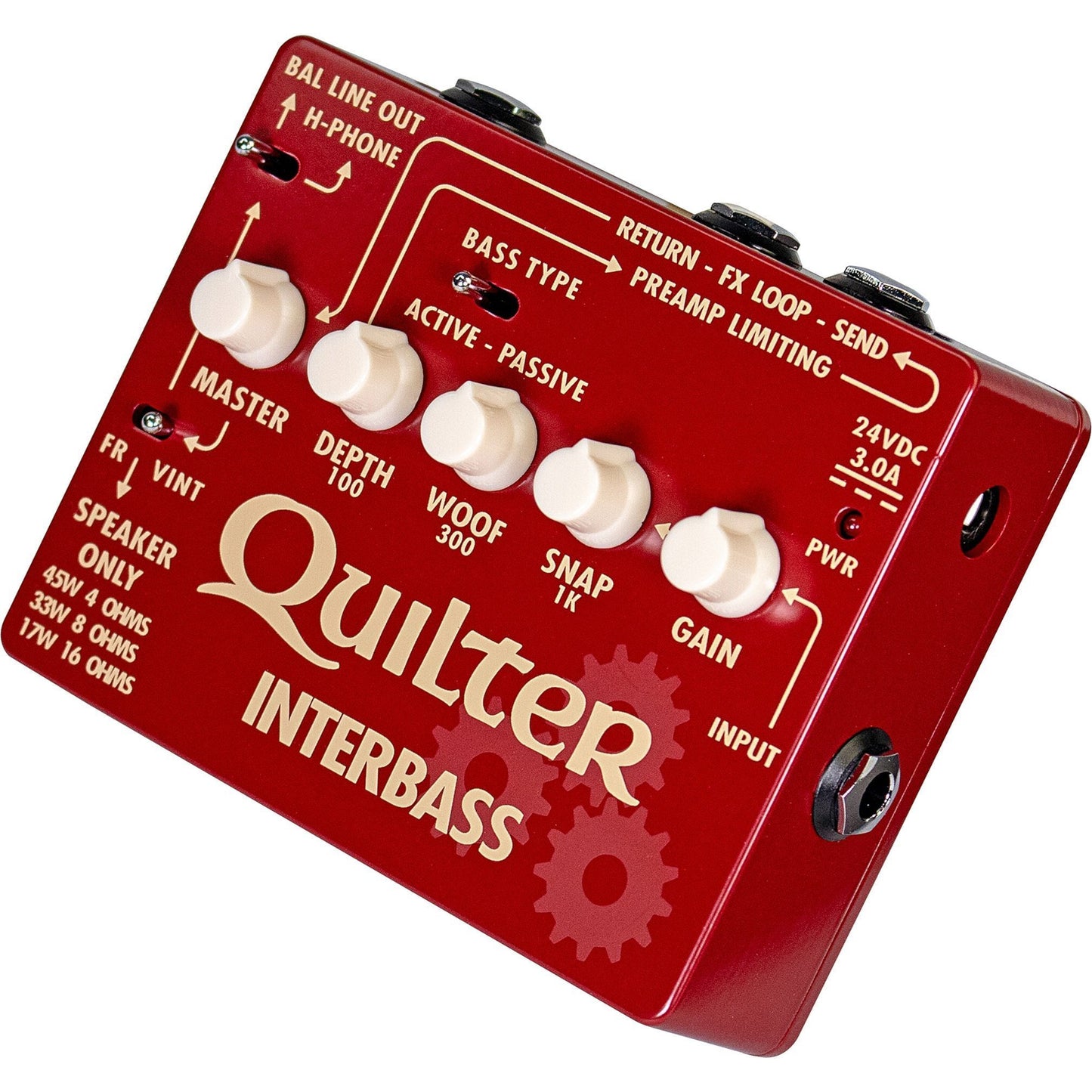 Quilter INTERBASS Power Amp and Direct Box (45 Watts)