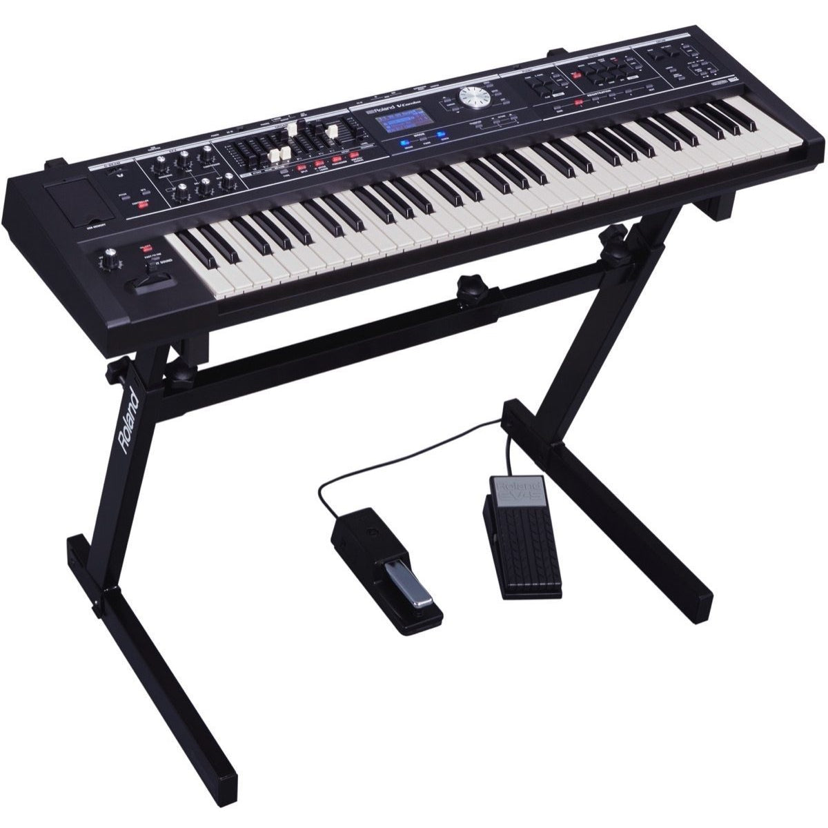 Roland VR-09 V-Combo Live Performance Keyboard, 61-Key, Matte Black