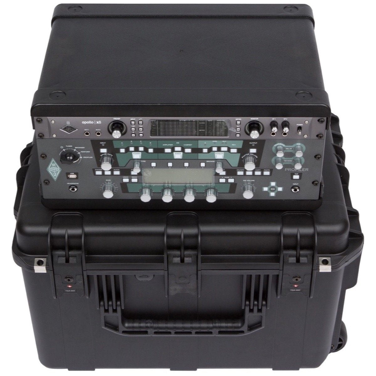SKB iSeries 2317-14 4U Guitar FX Fly Rack Case
