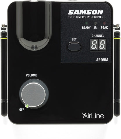 Samson Airline AWXMicro Wind Instrument Wireless Microphone System, Channel D