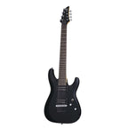 Schecter C-7 Deluxe Satin Black 7-String Electric Guitar