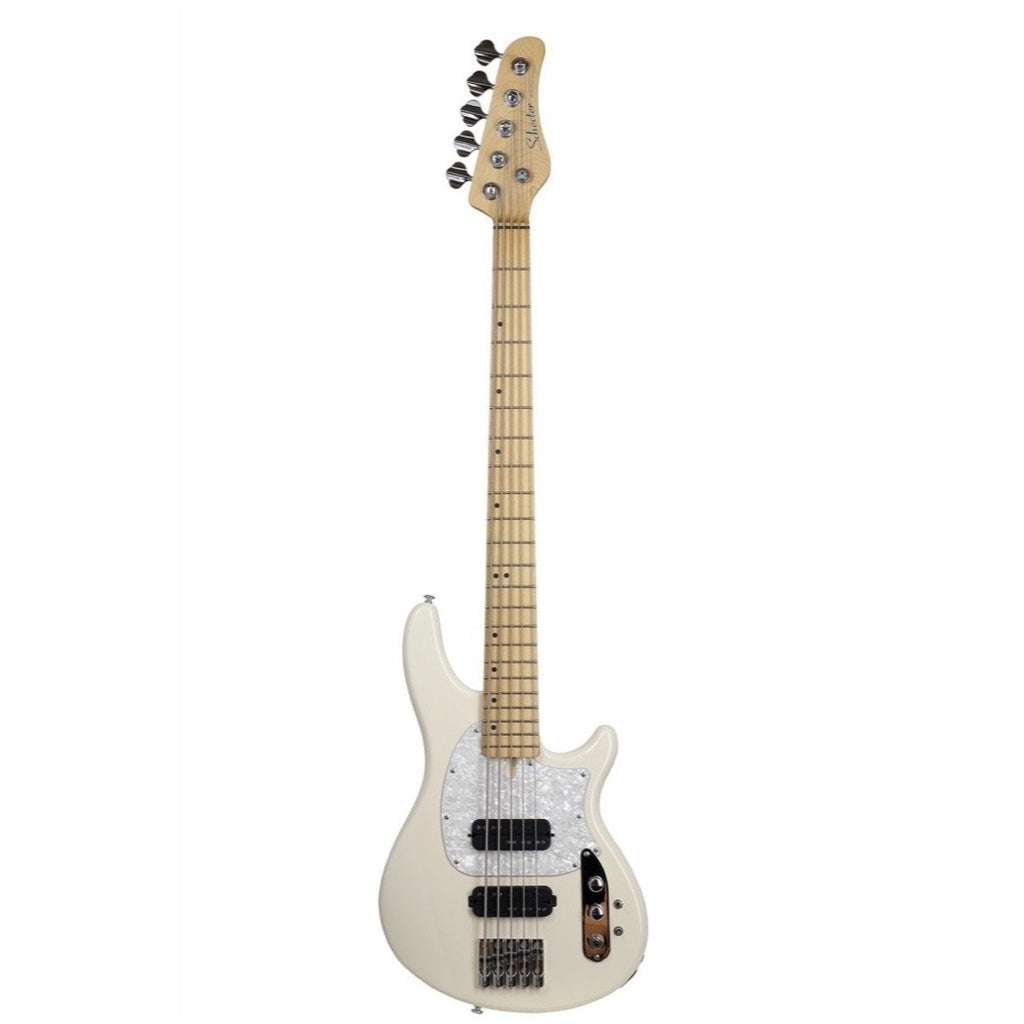 Schecter CV5 Ivory 5-String Electric Bass