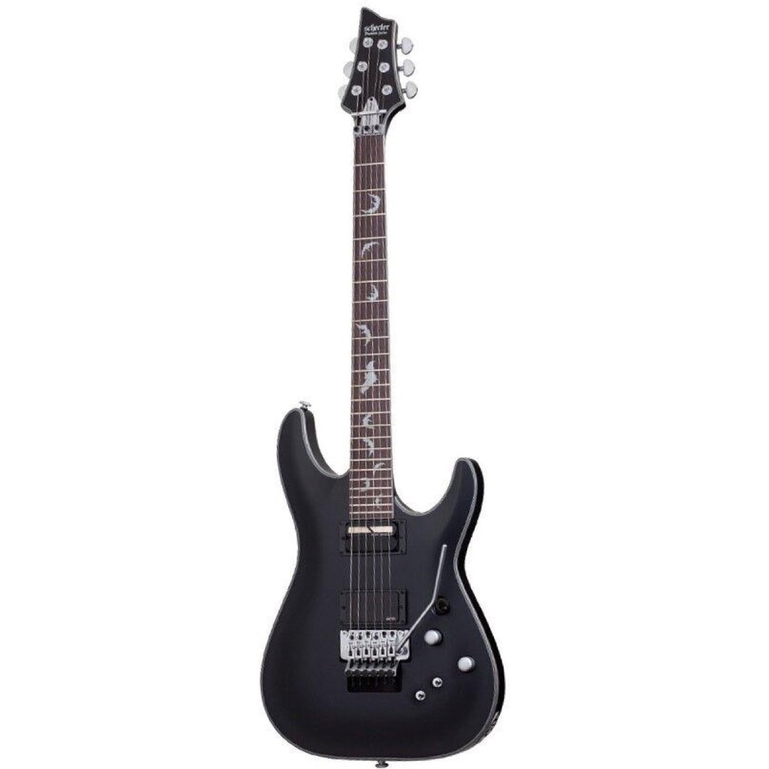 Schecter Damien Platinum 6 FR-S Sustainiac Electric Guitar, Satin Black