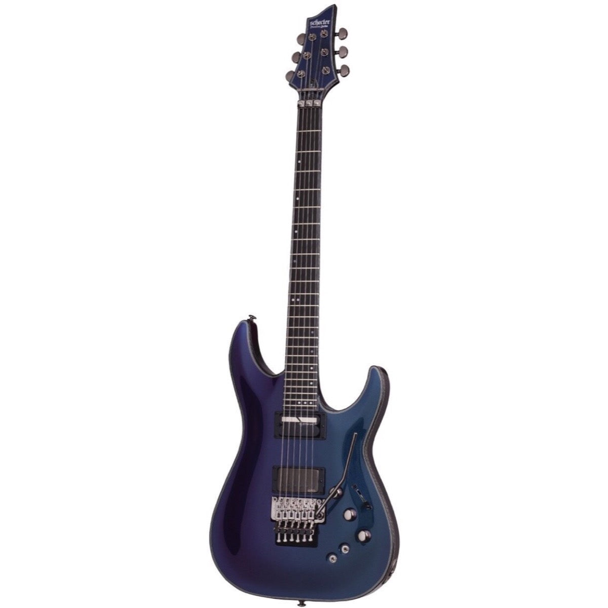 Schecter Hellraiser Hybrid C-1FRS Electric Guitar, Ultra Violet