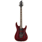 Schecter Omen Extreme Electric Guitar with Floyd Rose, Black Cherry