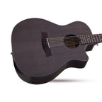 Schecter Orleans Studio Satin See Thru Black 12-String Acoustic-Electric Guitar