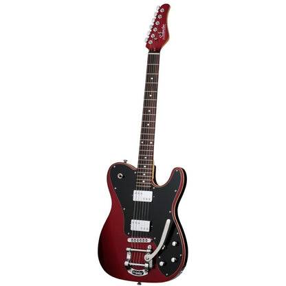 Schecter PT Fastback IIB Electric Guitar, Metallic Red