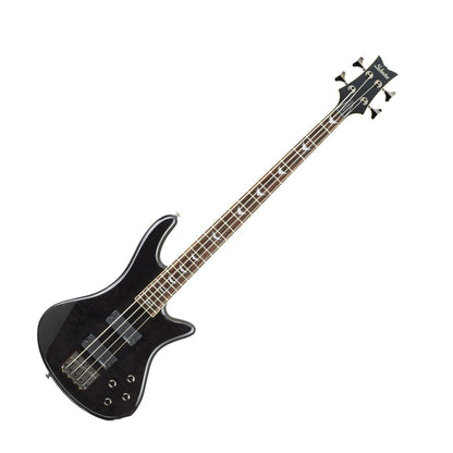 Schecter Stiletto Extreme-4 Electric Bass, See Thru Black