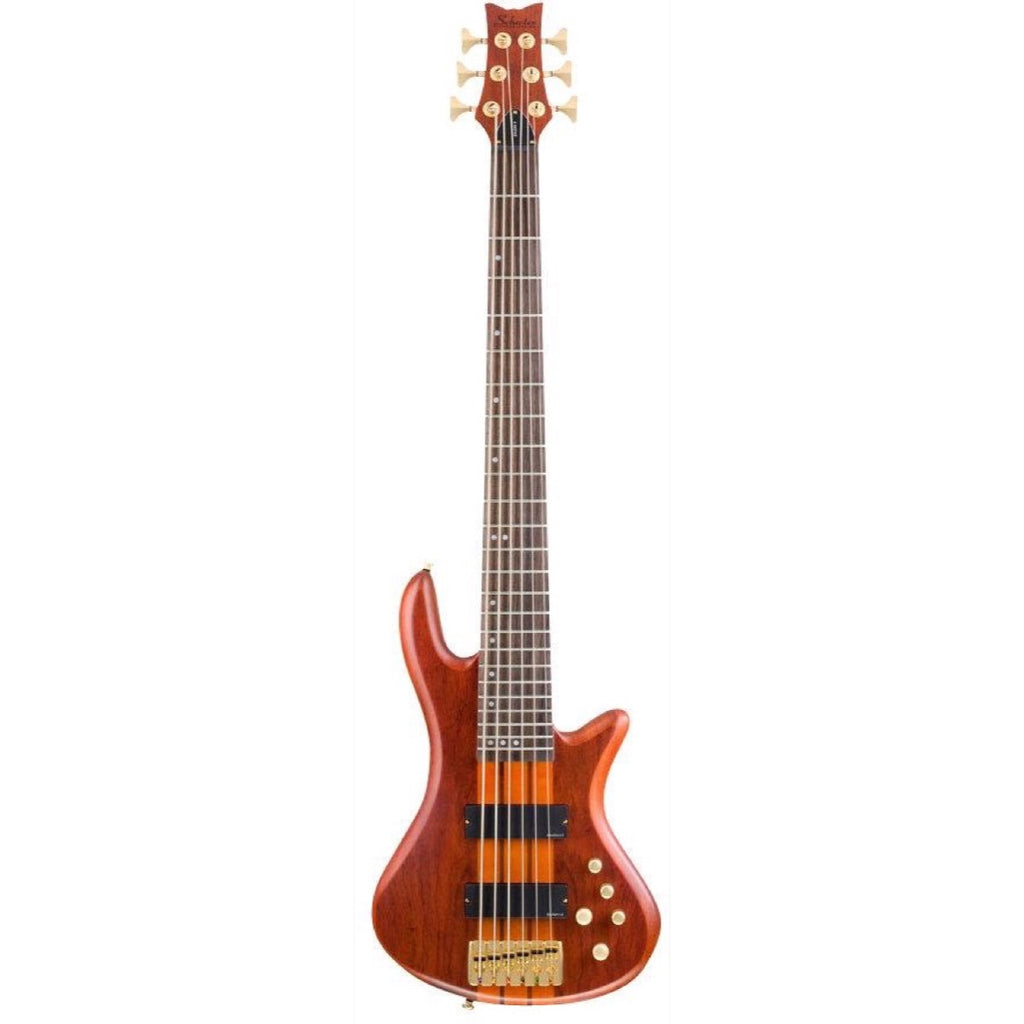Schecter Stiletto Studio-6 Honey Satin 6-String Electric Bass