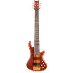 Schecter Stiletto Studio-6 Honey Satin 6-String Electric Bass