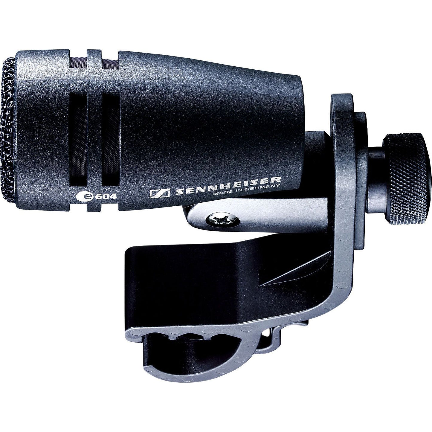 Sennheiser e604 Evolution Dynamic Cardioid Rack Tom and Snare Microphone, Single Microphone
